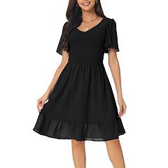 Kohls womens black dresses hot sale