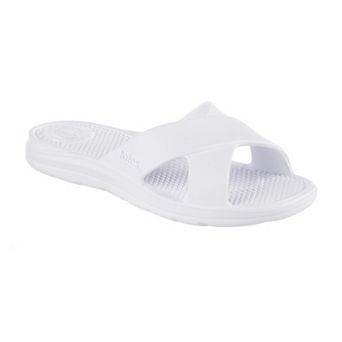 totes Women's Everywear® Cross Slide Sandals