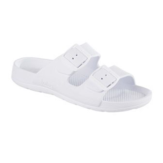 totes Women's Everywear® Double Buckle Adjustable Slide Sandals