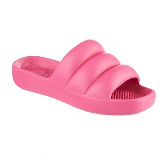 totes Women's Everywear® Molded Puffy Slide Sandals