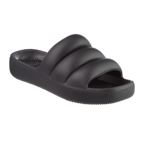 totes Women's Everywear® Molded Puffy Slide Sandals