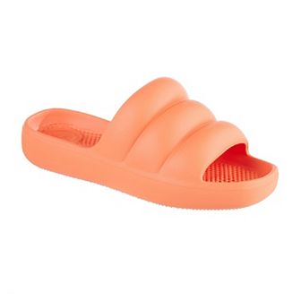 totes Women's Everywear® Molded Puffy Slide Sandals