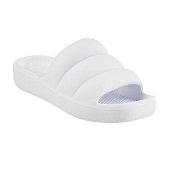 totes Women's Everywear® Molded Puffy Slide Sandals