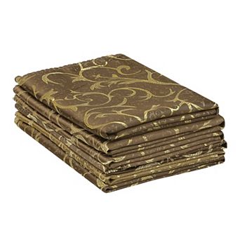 6 Pack Cocktail Napkins Satin Cloth Napkins For Dinner, Parties, Restaurant