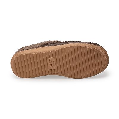 Dakine Mens Suede Cozy Slippers Mules Faux Fur Lined Trim Indoor Outdoor size XL Dakine Men main image 4