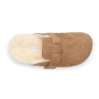 LifeStride Women's Buckle Clog Slippers