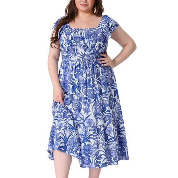 knee length dresses for ladies Unique Vintage Plus Size Black Sweetheart Midge Swing Dress main image 1