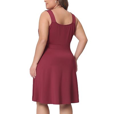 plus size formal short dress DONNA Formal Dress main image 1