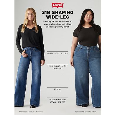 Women's Levi's® 318 Shaping Wide-Leg Jeans