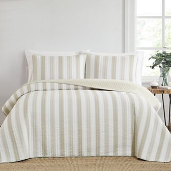 Truly Soft Aiden Stripe Quilt Set
