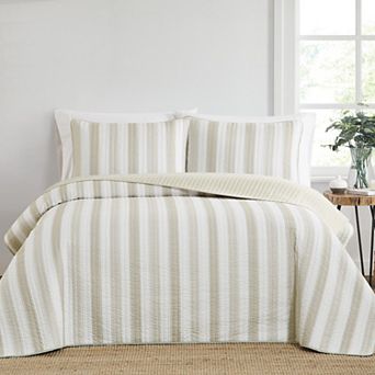 Truly Soft Aiden Stripe Quilt Set