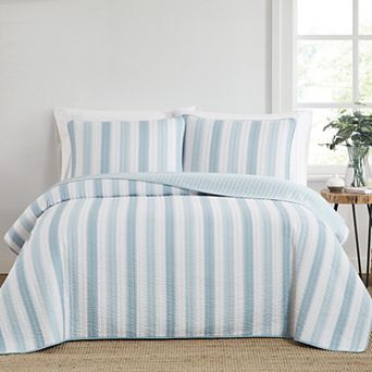 Truly Soft Aiden Stripe Quilt Set