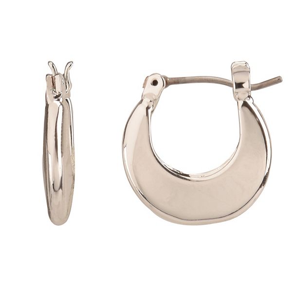 4mm x 29mm Click Hoop Earrings main image 0