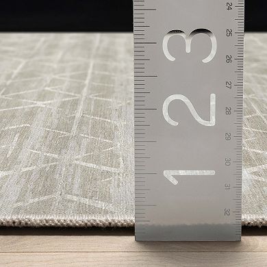 Well Woven Abstract Kintsugi Modern Area Rug