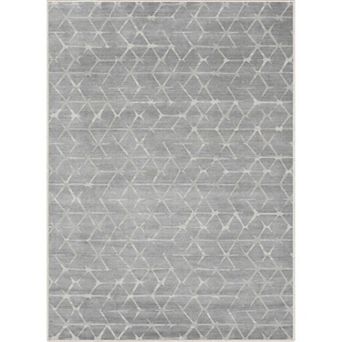 Well Woven Abstract Kintsugi Modern Area Rug