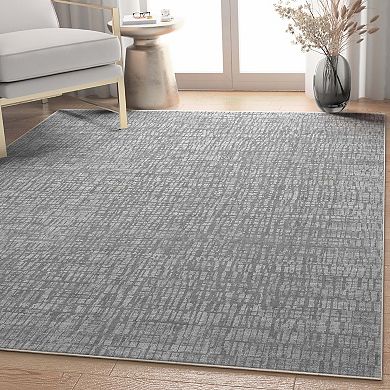 Well Woven Abstract Nightscape Modern Area Rug
