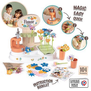 Smoby Flower Market DIY 100-pc. Set