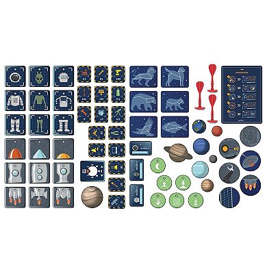 Smoby Space Center Cardboard Playset