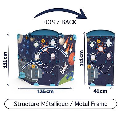 Smoby Space Center Cardboard Playset