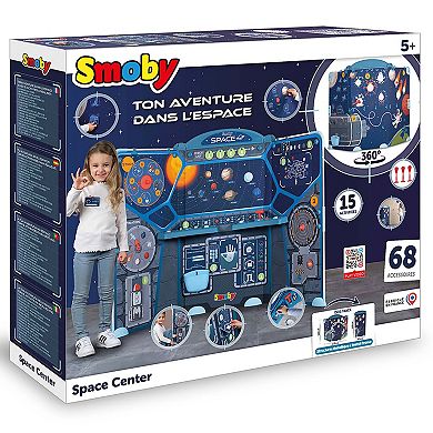 Smoby Space Center Cardboard Playset