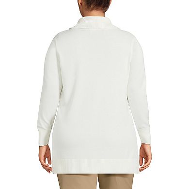 lands end shawl collar sweater