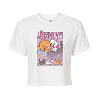 Disney's The Aristocats Juniors' Cropped Tee