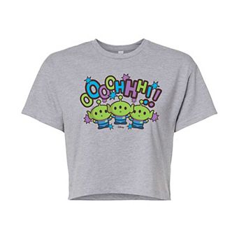 Disney's Toy Story Juniors' OOOOHHH Aliens Cropped Tee