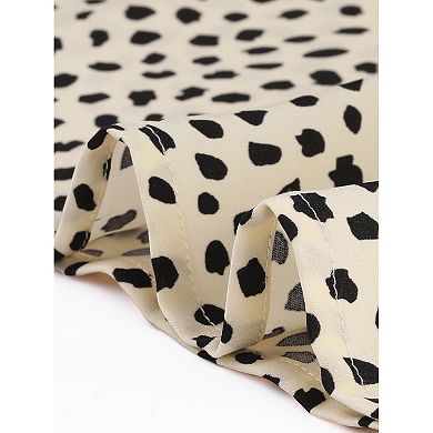 Plus Size Dress For Women Summer Drawstring Adjustable Spaghetti Strap Floral Dresses