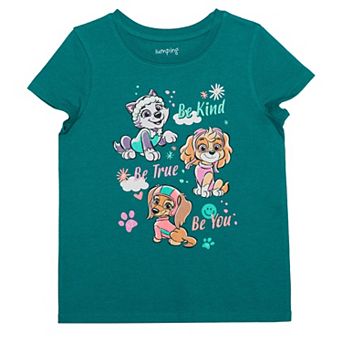 Girls 4-12 Jumping Beans Short Sleeve Paw Patrol "Be You" Graphic Tee