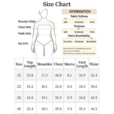 Plus Size Pajama Set for Women Short Sleeve Sleepwear Soft Lounge Set Loungewear