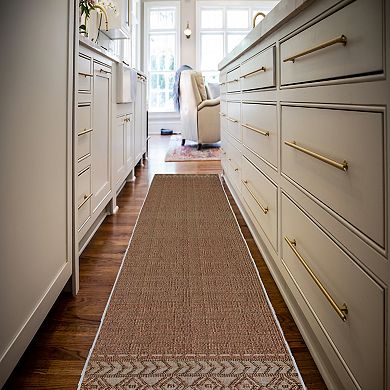 Linon Mirage Lansing Copper Rug