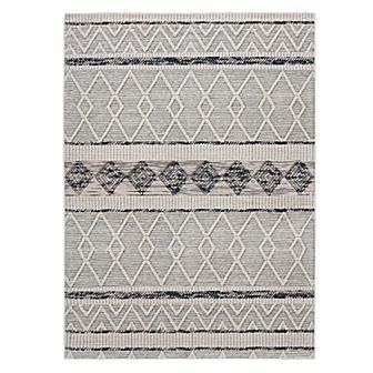Linon Mirage Novi Cream Gray Rug