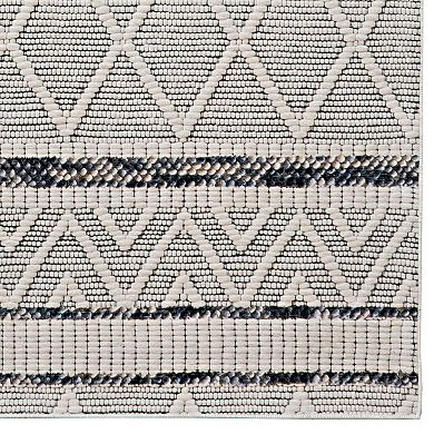 Linon Mirage Novi Cream Gray Rug