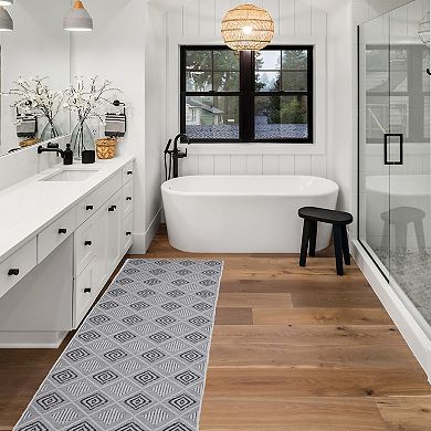 Linon Mirage Marko Cream Rug