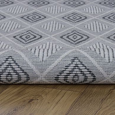 Linon Mirage Marko Cream Rug