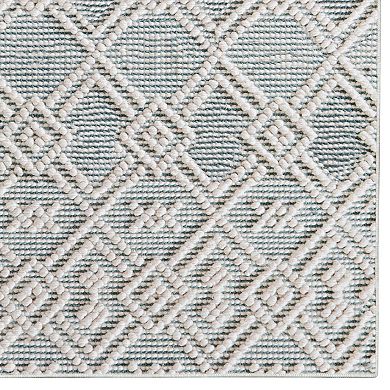 Linon Mirage Helia Cream Rug
