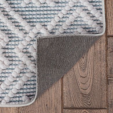 Linon Mirage Helia Cream Rug