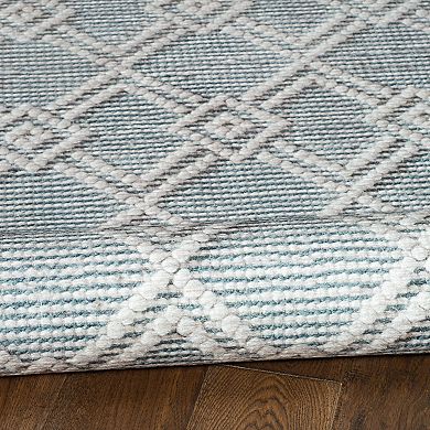 Linon Mirage Helia Cream Rug