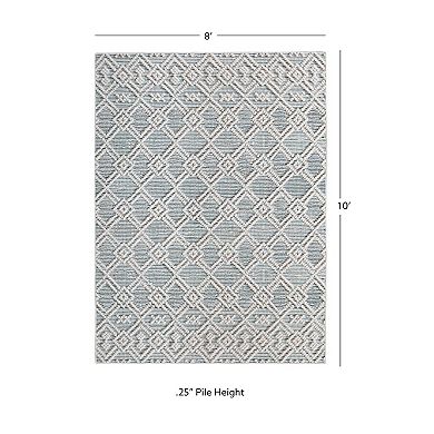 Linon Mirage Helia Cream Rug