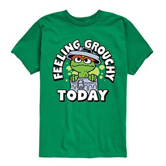 Boys 8-20 Sesame Street Feeling Grouchy Graphic Tee