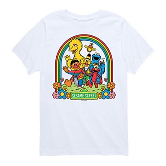 Boys 8-20 Sesame Street Rainbow Graphic Tee