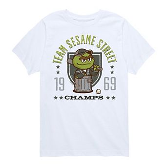 Boys 8-20 Sesame Street Oscar Team Sesame Street Graphic Tee