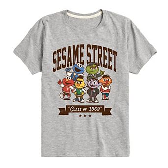 Boys 8-20 Sesame Street Class Of 1969 Graphic Tee