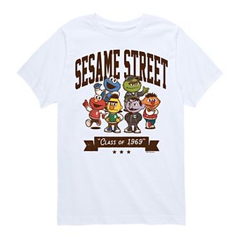 Boys 8-20 Sesame Street Class Of 1969 Graphic Tee