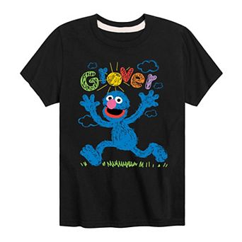 Boys 8-20 Sesame Street Grover Graphic Tee