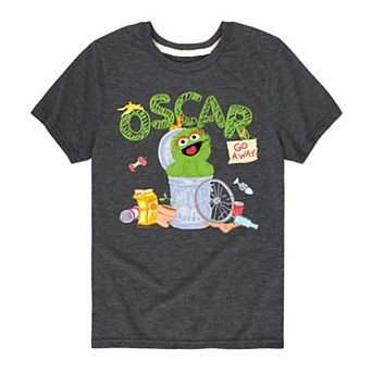 Boys 8-20 Sesame Street Oscar Graphic Tee