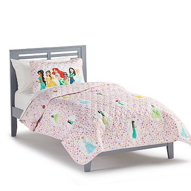 Disney Princesses Quilt Set with Shams by The Big One Kids