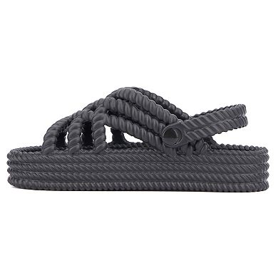 Olivia Miller Women's Jazzy Platform Sandals