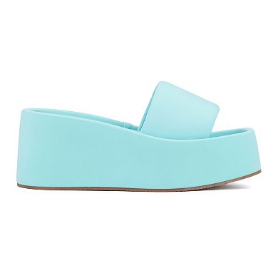 Olivia Miller Women's Uproar Wedge Sandals