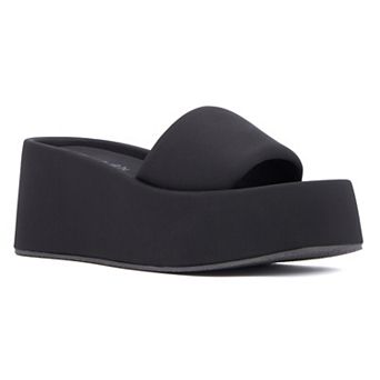 Olivia Miller Women's Uproar Platform Sandals